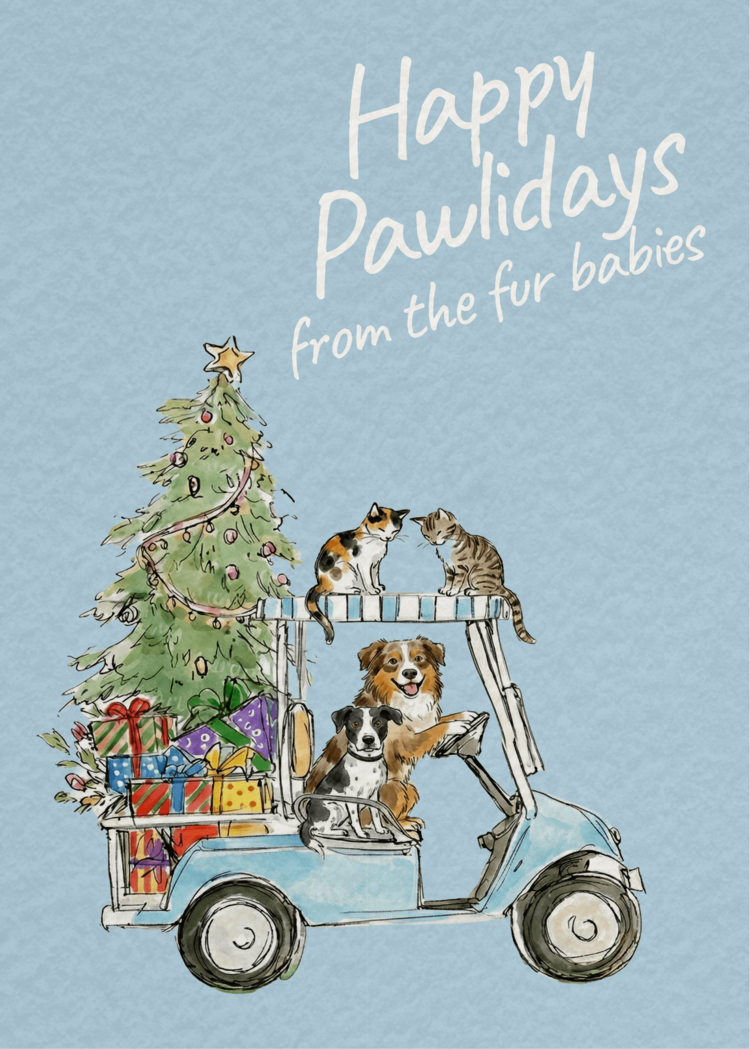 Happy Pawlidays! 🐾