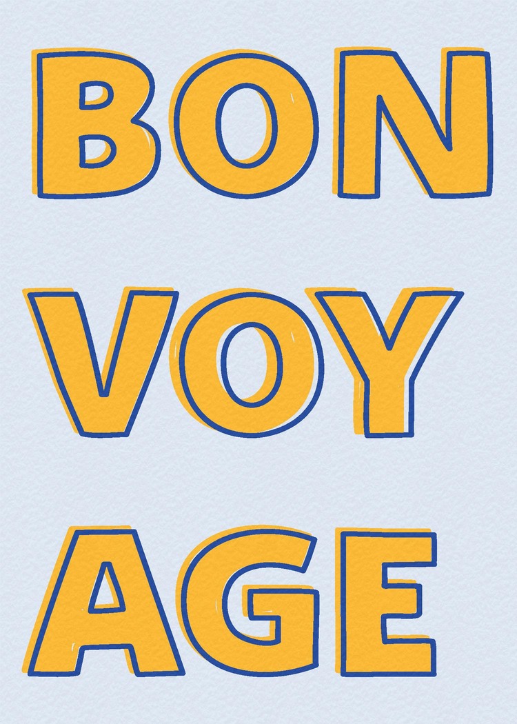 Bon Voyage!