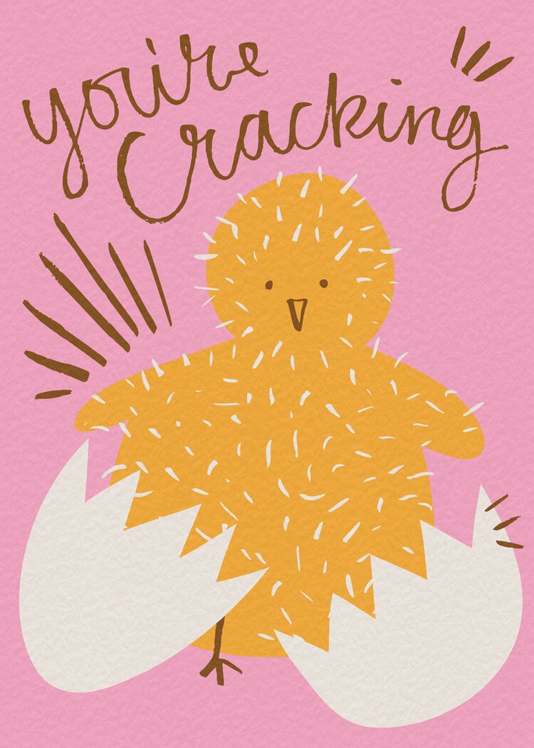 You're Cracking!